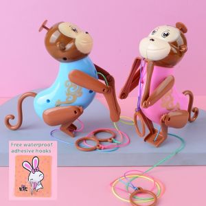 Đồ chơi hình con khỉ dây leo tương tác cho trẻ em trò chơi kéo lên vui nhộn với âm thanh BB