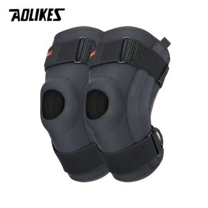 HOLA AOLIKES Spring Support Running Knee Pads Basketball Hiking Compression Shock Absorption Breathable Meniscus Knee Protector