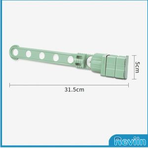 Reviln ราวตากผ้าล๊อคกับกรอบหน้าต่างติดตั้งง่าย