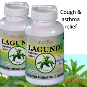 Revglow Lagundi (Set of 2) 500mg 100caps Lung Support The Medicinal Herb