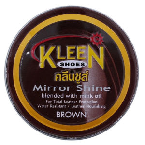 Xi đánh giày túi xách các chất liệu da Kleen Shoes ba màu (đen nâukhông màu)