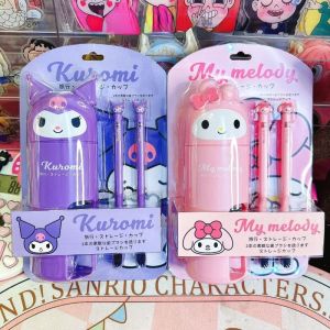 Sanrio Hello Kitty/Melody/Kuromi Travel Portable Toothbrush Cup Set