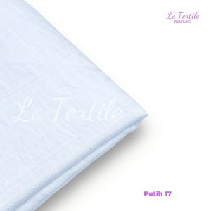 Kain Katun Polo Linen 0.5 Meter - Bahan Gamis Setelan Tunik Multiguna