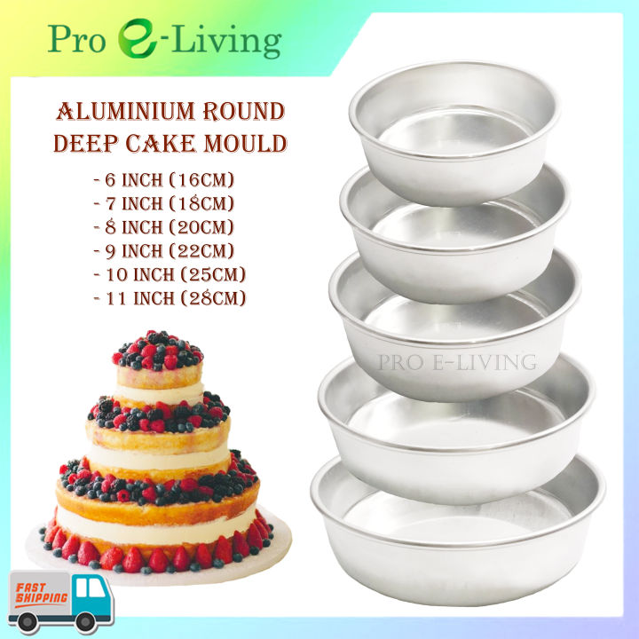 ROUND CAKE PANS PRO - 8, 9 & 10