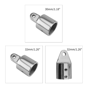 Hiệu suất cao bimini chụp đầu bên ngoài mắt đầu cuối khớp nối-thép không gỉ hải quân thuyền phần cứng bền phụ tùng