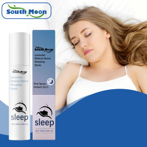 South Moon Lavender Pillow Spray For Deep Sleep Improve Insomnia Relive Anxiety Decompression Soothe Mind Calming Help Sleep Fresh Spray Lavender Relaxation Spray Help Deep Sleep Improve Sleeping Quality Relieve Fatigue Floral Scent Sleeping Relax Spray