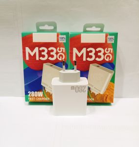 Batok Adapter SMSNG M33 5G 280W Fast Charger Support Fast Charging