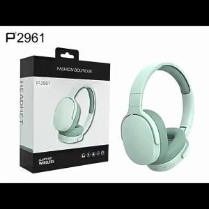 P2961 Wireless Headphones Over TWS HIFI Stereo Headset Sports With Earphones Music Player With HD Mic