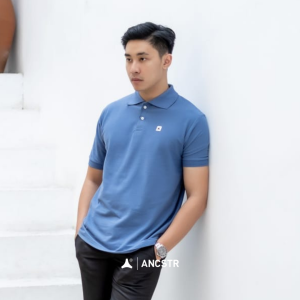 ANCSTR Kaos Polos Pria - Polo Shirt