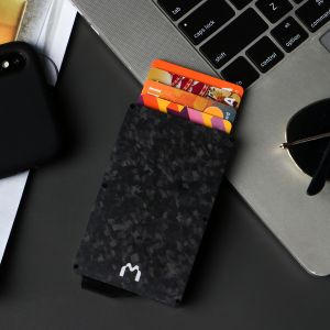Mediatech Forged RFID Carbon Fiber Card Holder - Dompet Kartu RFID
