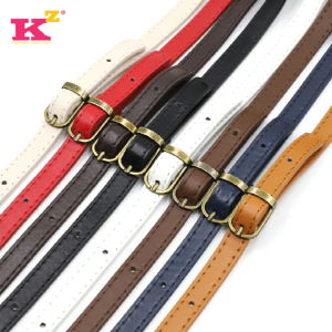 Purse Strap Bag Belt Shoulder Strap Replacement for DIY Handbag Shoulder Bag Crossbody Bag PU Strap with Buckle 41-47in