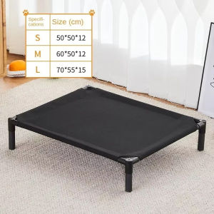 Lovinland Foldable Large Elevated Pet Dog Bed Washable For Large Cat Dog Breathable Sofa Pet Marching Pet Dog Cat Bed Mats
