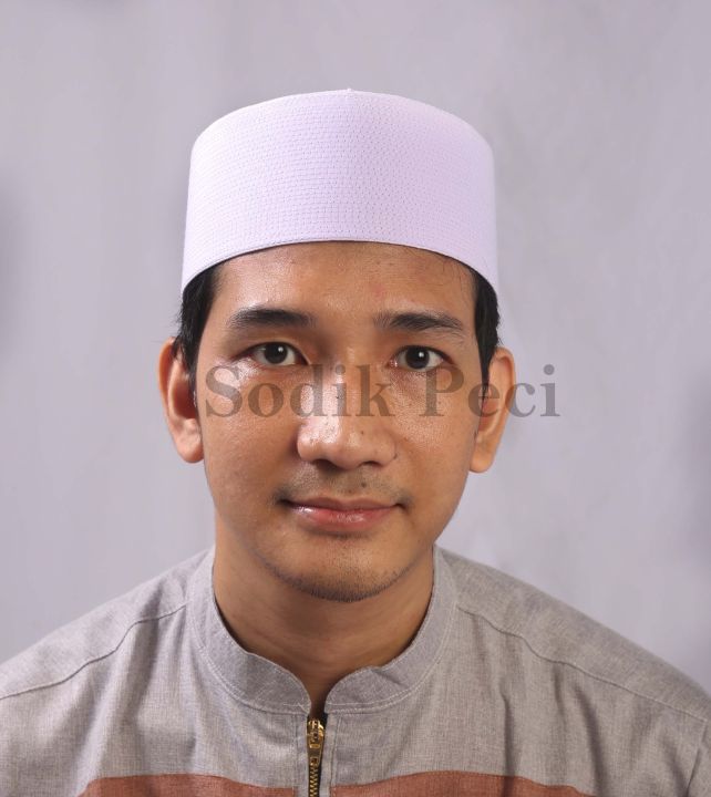 Peci Songkok Kopiah Nasional Batok Putih Dewasa dan Anak Tinggi 9 Adem