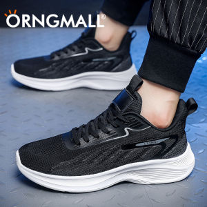 ORNGMALL Mens Sneakers Casual Fashion New In Lightweight Round Toe Original Mens Fly Weave Sneakers Best Sellers In Products Plus Size 45 46 47 48 49 50