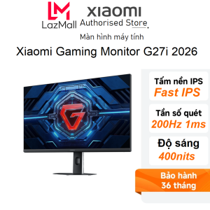Màn hình máy tính Xiaomi G27i Gaming Monitor 27inch Fast IPS/1ms/200Hz/HDR400 - Chính hãng Digiworld