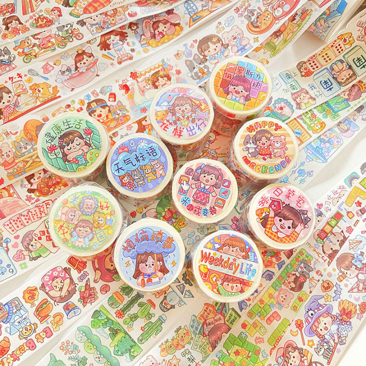 Chubby Rong Rong Special Edition Washi Tape – Cute Kawaii Journal ...