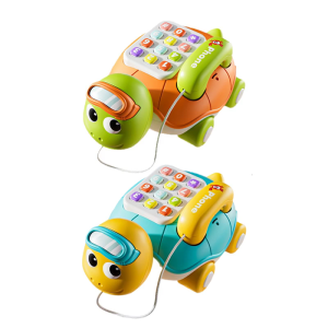 Baby Musical Turtles Phone Educational Toy For Indoor Outdoor Play Develops Cognitive Skills
