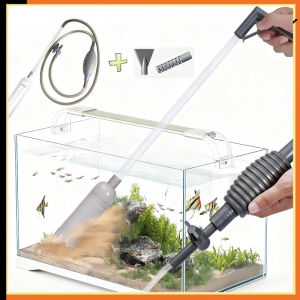 Aquarium Water Changer Vacuum Gravel Cleaner Siphon Pump Manual Fish Tank Cleaning Tool