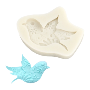 Bird Pattern Silicone Molds Fondant Chocolate Molds Holiday Baking Decorating Tool Making Fondant Cake Molds Nonstick