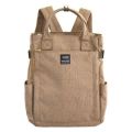 กระเป๋าAnello 10 pocket 2 way backpack​ ผ้าแคนวาส▧ มีป้ายกันปลอม ▧กระดุมแบบใหม่ คำว่า "carrot co." กระเป๋าเป้ กระเป๋าสะพายหลัง. 
