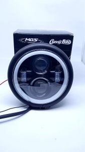 Lampu Depan HeadLamp Daymaker Angel Eye Putih 575 Inc Japstyle Lis Putih MJ55