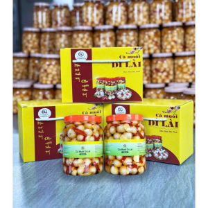 Combo 2kg cà muối Dì Lài kèm hộp quà đẹp ý nghĩa