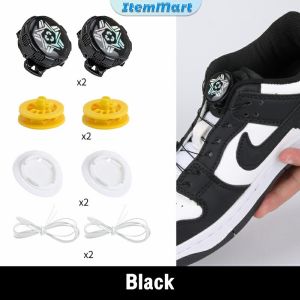 ItemMart No Tie Shoelaces Strong Lock Shoelaces for Sneakers Lazy Shoe Laces