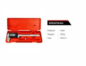 Digital Vernier Caliper | Jangka Sorong Sigmat | 6" 8" 12"| 100-300mm|