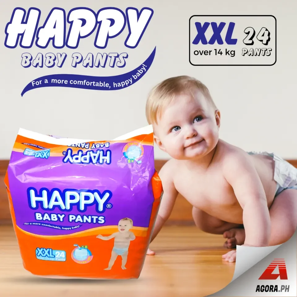 Happy pants xxl hot sale 24 pcs price