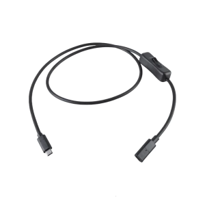 ชนิด C USB 3.สายสายไฟต่อตัวผู้ต่ออะแดปเตอร์ตัวเมีย1เส้นพร้อมปุ่มสลับในตัวสำหรับการชาร์จ10Gbps อย่างรวดเร็ว