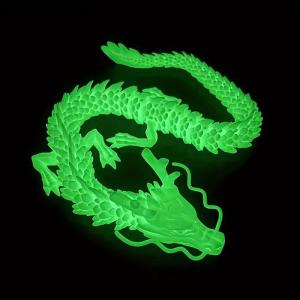 WP💓💛💖 3D Printed Chinese Dragon Full Body s Movable Home Furnishing Decoration Ornament Worth Collecting Creative Toys