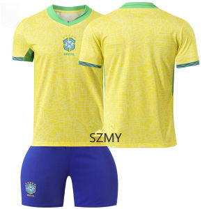 2425เสื้อแข่งบราซิลเบอร์10เนย์มาร์20วินิซิอุสเด็กชุดฟุตบอลชายหญิงเจอร์ซีย์