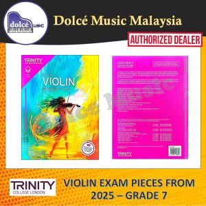 TRINITY – Violin Exam Pieces From 2025 Grade 7