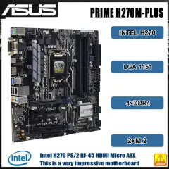 ASUS PRIME B250M-A Motherboard LGA 1151 In B250 DDR4 64GB support
