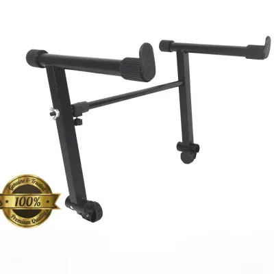 【TheCoachesJournal】Electronic Piano Stand Riser Universal X-Style Adjustable Keyboard Stand Musical