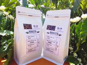 Cà Phê Rang Xay Nguyên Chất Robusta Honey Chín 100% Pha Phin 2 Túi/1Kg