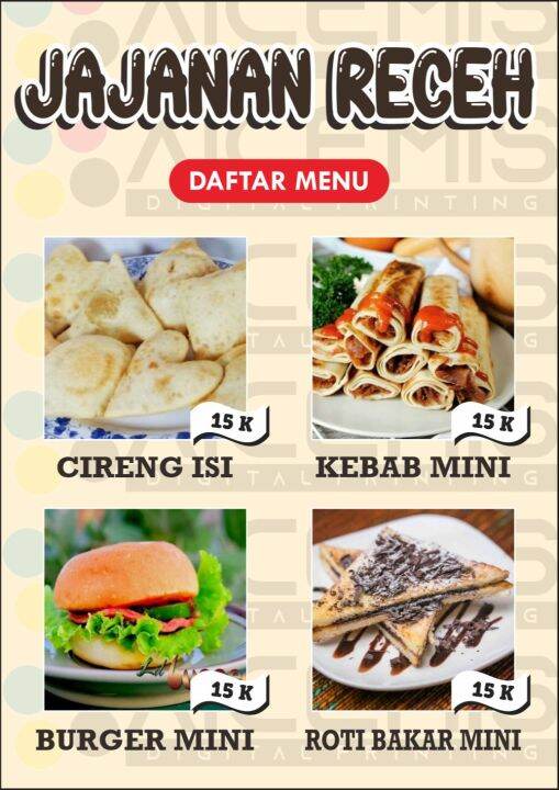 DAPAT 2 PCS !!! / DAFTAR MENU BOBA / DAFTAR MENU THAITEA / DAFTAR MENU ...