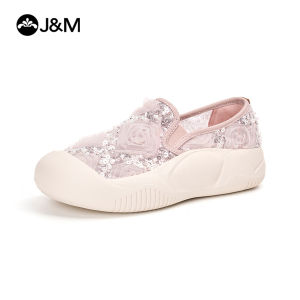 Joy&Mario 2026 Womens Loafers mesh lace Slip-On Casual loafers Shoes