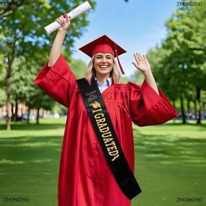 [COD] ZHONGYI0 2025 tốt nghiệp Sash lớp tốt nghiệp congrate GRAD bên cung cấp tốt nghiệp bên trang trí