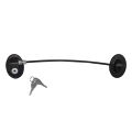 【ZNBY】Baby Safety Door lock Window Lock Aluminum Alloy Cable Limit Lock Child Safety Doors Lock Security Lock Restrictor for cabinet. 