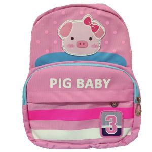 Tas Ransel Anak TK Perempuan Kualitas Import Backpack Tas Anak Sekolah Pig Baby