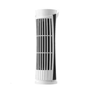 USB Powered Desk Fan Lightweight and Quiet Bladeless Tower Fan with LED Light Cooling Gadget for Office and Home Use
