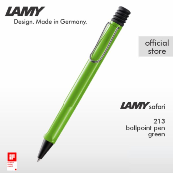 Lamysafari Ballpoint Pen Smooth Writing Abs Plastic Luxury Pen Chrome
