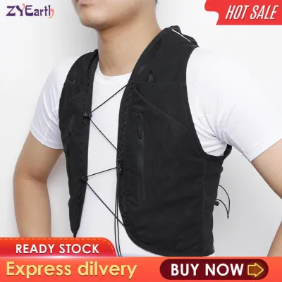 ZYEarth Hydration Vest Backpack Running Vest with Multiple Pockets Water Vest Sports Bag for Climbing Motorcycling Workout Cycling