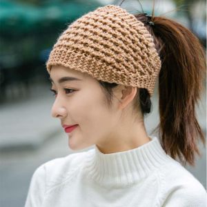 HOME + HOUND 1pcs Women Turban Warmer Hat Headbands Pineapple Crochet Head Wraps Scarf for Girls