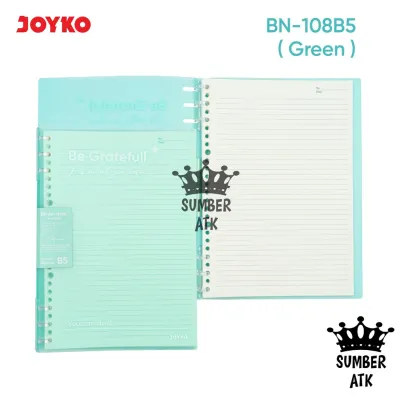 Binder Note JOYKO Ring Plastik Loose Leaf Binder BN-108 A5 B5