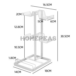 Homepeas® Universal Game Console Controller Headphone Stand Headset Storage Rack