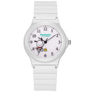 100% original new Sanrio cartoon watch cute childrens watch quartz watch for primary and secondary school students exam watch silent pointer