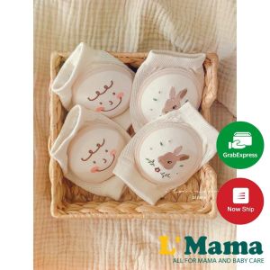 Hộp 2 Đệm Tất Gối Tập Bò Tập Đi MKMD Bảo Vệ Đầu Gối Cho Bé Chất Liệu Xuất Hàn Cao Cấp An Toàn