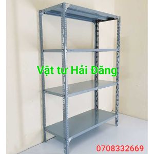 KỆ SẮT V LỖ 4 TẦNG RỘNG 30CM X DÀI 80CM X CAO 120CMKỆ SẮT V LỖ ĐA NĂNGLẮP GHÉP DỄ DÀNG